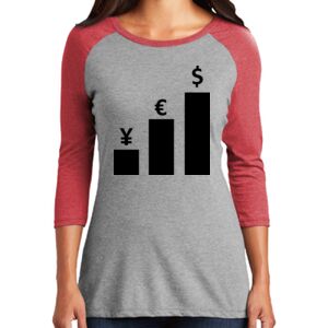 Women's 3/4 Raglan Tee Thumbnail