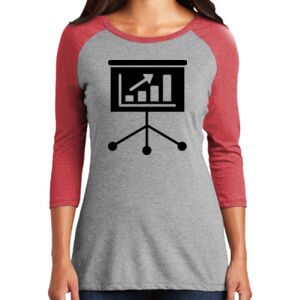 Women's 3/4 Raglan Tee Thumbnail