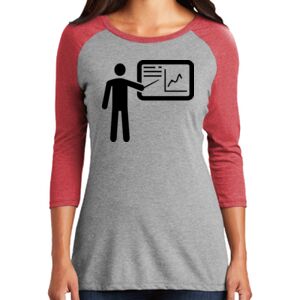 Women's 3/4 Raglan Tee Thumbnail
