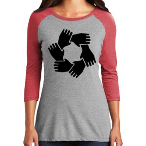 Women's 3/4 Raglan Tee Thumbnail