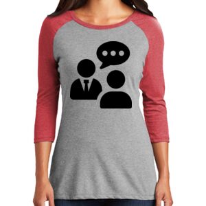 Women's 3/4 Raglan Tee Thumbnail