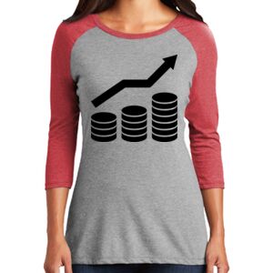 Women's 3/4 Raglan Tee Thumbnail