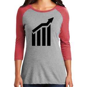 Women's 3/4 Raglan Tee Thumbnail
