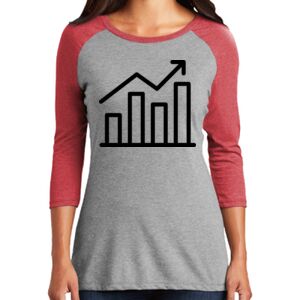 Women's 3/4 Raglan Tee Thumbnail