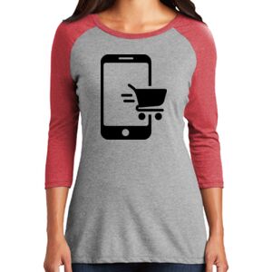 Women's 3/4 Raglan Tee Thumbnail