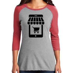 Women's 3/4 Raglan Tee Thumbnail
