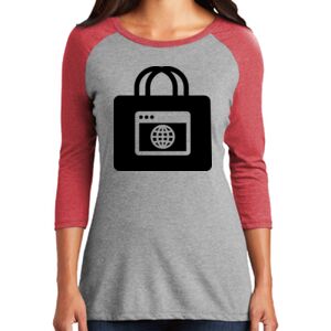 Women's 3/4 Raglan Tee Thumbnail