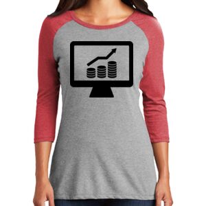 Women's 3/4 Raglan Tee Thumbnail