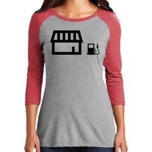 Women's 3/4 Raglan Tee Thumbnail