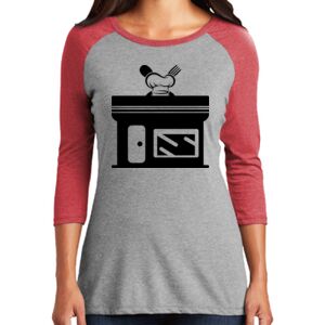 Women's 3/4 Raglan Tee Thumbnail