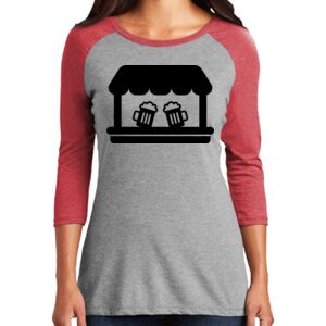 Women's 3/4 Raglan Tee Thumbnail