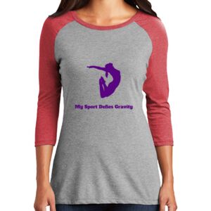 Women's 3/4 Raglan Tee Thumbnail