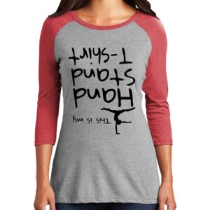 Women's 3/4 Raglan Tee Thumbnail