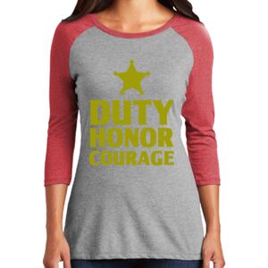 Women's 3/4 Raglan Tee Thumbnail