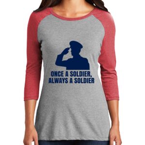 Women's 3/4 Raglan Tee Thumbnail