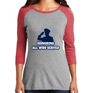 Women's 3/4 Raglan Tee Thumbnail