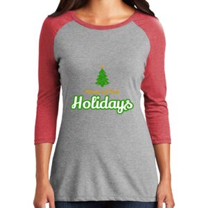 Women's 3/4 Raglan Tee Thumbnail
