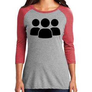 Women's 3/4 Raglan Tee Thumbnail