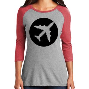 Women's 3/4 Raglan Tee Thumbnail