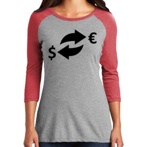 Women's 3/4 Raglan Tee Thumbnail