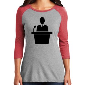 Women's 3/4 Raglan Tee Thumbnail