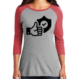 Women's 3/4 Raglan Tee Thumbnail