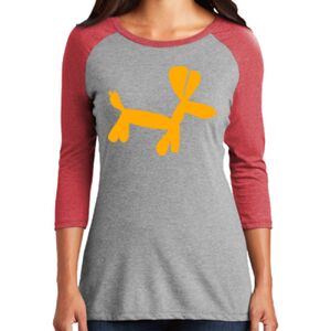 Women's 3/4 Raglan Tee Thumbnail