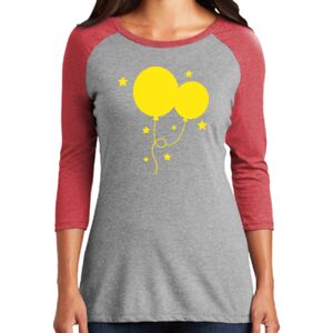 Women's 3/4 Raglan Tee Thumbnail