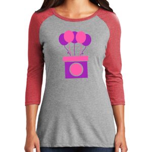 Women's 3/4 Raglan Tee Thumbnail