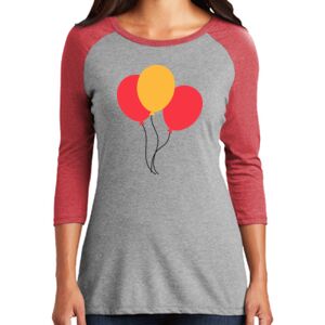 Women's 3/4 Raglan Tee Thumbnail