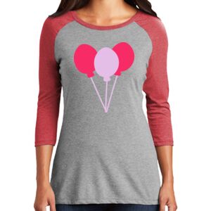 Women's 3/4 Raglan Tee Thumbnail