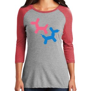 Women's 3/4 Raglan Tee Thumbnail