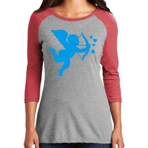 Women's 3/4 Raglan Tee Thumbnail