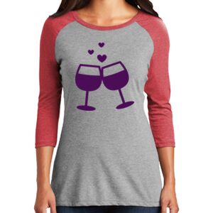 Women's 3/4 Raglan Tee Thumbnail