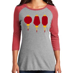 Women's 3/4 Raglan Tee Thumbnail