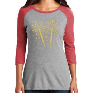 Women's 3/4 Raglan Tee Thumbnail
