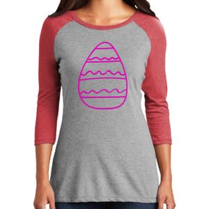 Women's 3/4 Raglan Tee Thumbnail