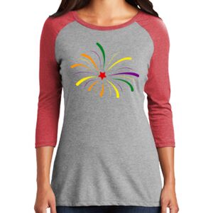 Women's 3/4 Raglan Tee Thumbnail