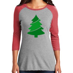 Women's 3/4 Raglan Tee Thumbnail