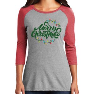 Women's 3/4 Raglan Tee Thumbnail