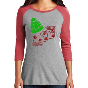Women's 3/4 Raglan Tee Thumbnail
