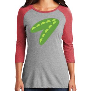 Women's 3/4 Raglan Tee Thumbnail