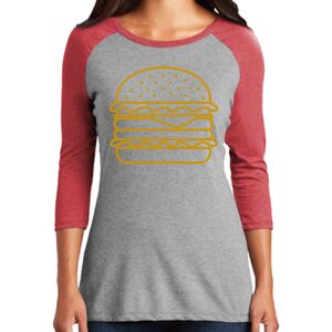 Women's 3/4 Raglan Tee Thumbnail