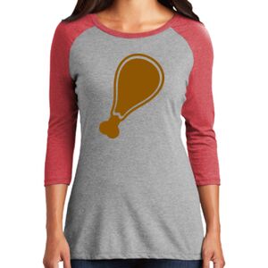 Women's 3/4 Raglan Tee Thumbnail
