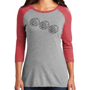 Women's 3/4 Raglan Tee Thumbnail