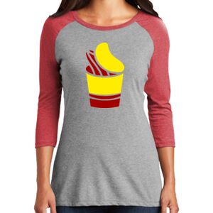 Women's 3/4 Raglan Tee Thumbnail