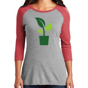 Women's 3/4 Raglan Tee Thumbnail