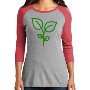Women's 3/4 Raglan Tee Thumbnail