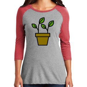 Women's 3/4 Raglan Tee Thumbnail