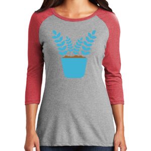 Women's 3/4 Raglan Tee Thumbnail
